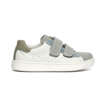 NATURINO 0012017507.11.1N94 GREY.WHITE.SAGE Sneakers Bambino 