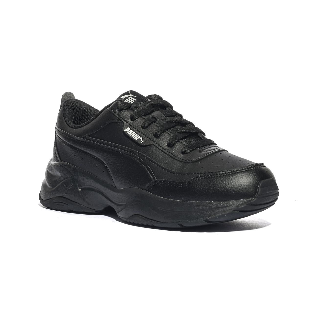 PUMA 371125-01 BLACK SILVER Sneakers Donna 