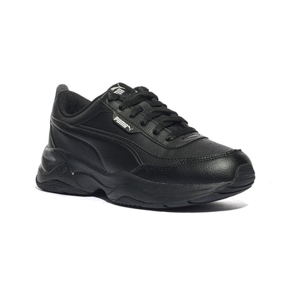 PUMA 371125-01 BLACK SILVER Sneakers Donna 