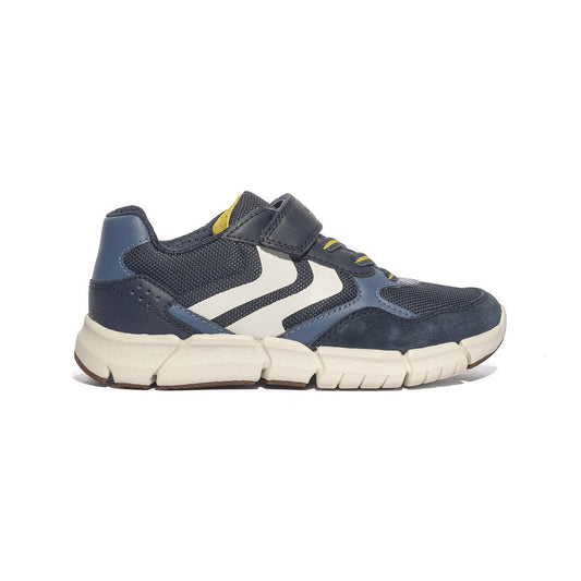 GEOX J459BB 0FU22 NAVY YELLOW   C0657 Sneakers Bambino 