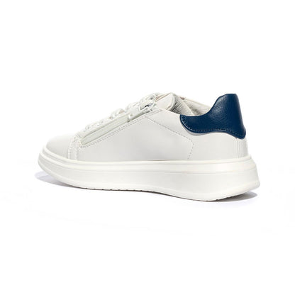 4US 42350 WHITE ROYAL Sneakers Bambino 