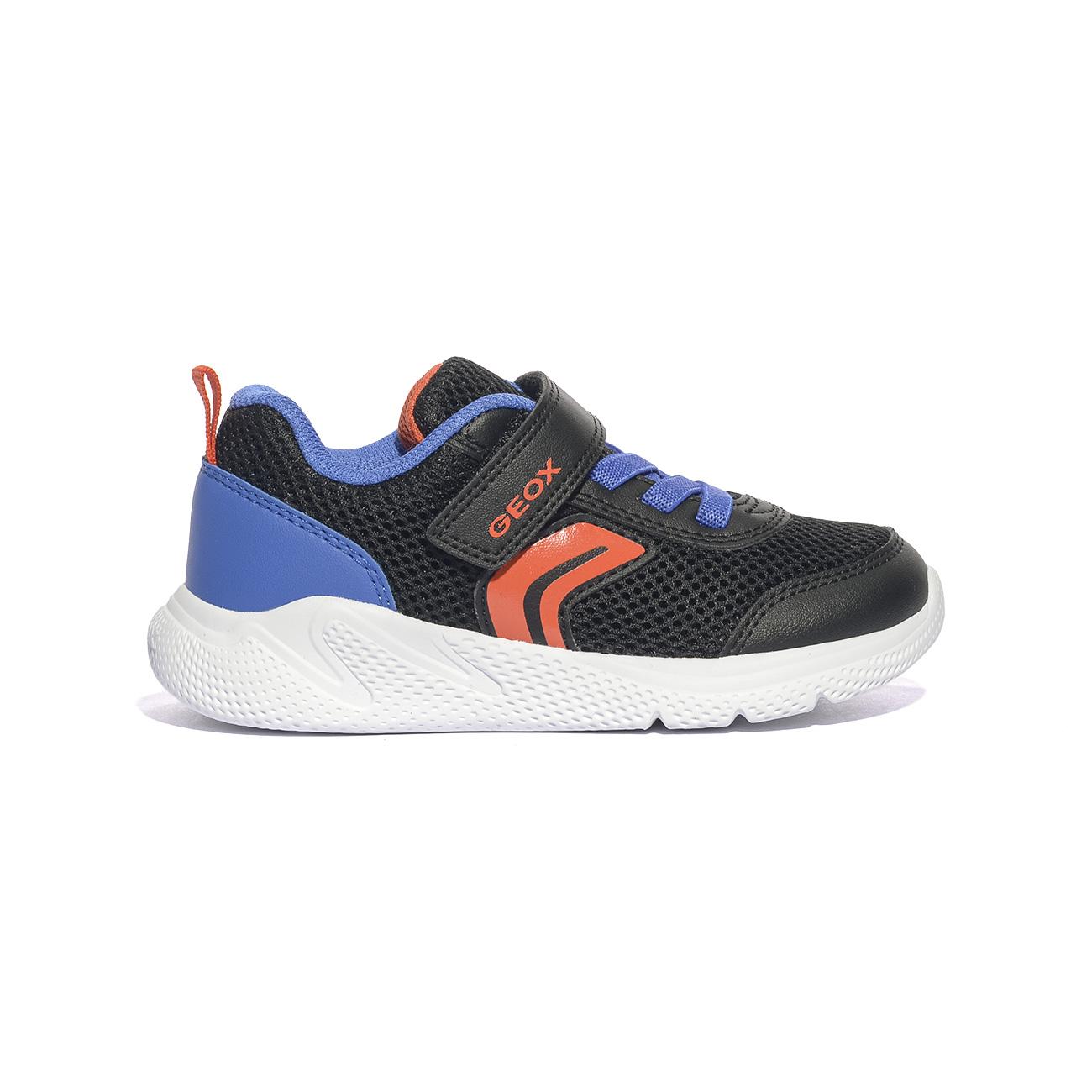 Sneakers Geox SPRINTYE BOY Nere J36GBABLACK ROYAL  C0245 GEOX