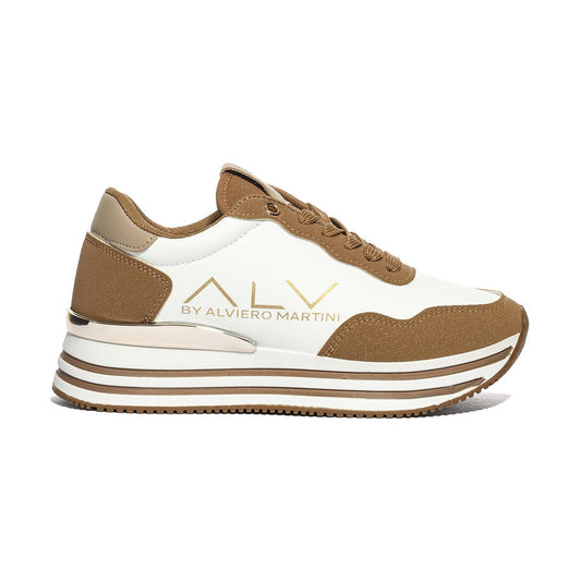 ALV By Alviero Martini ALVSD01822025 TANIVORYGOLD Sneakers Donna 