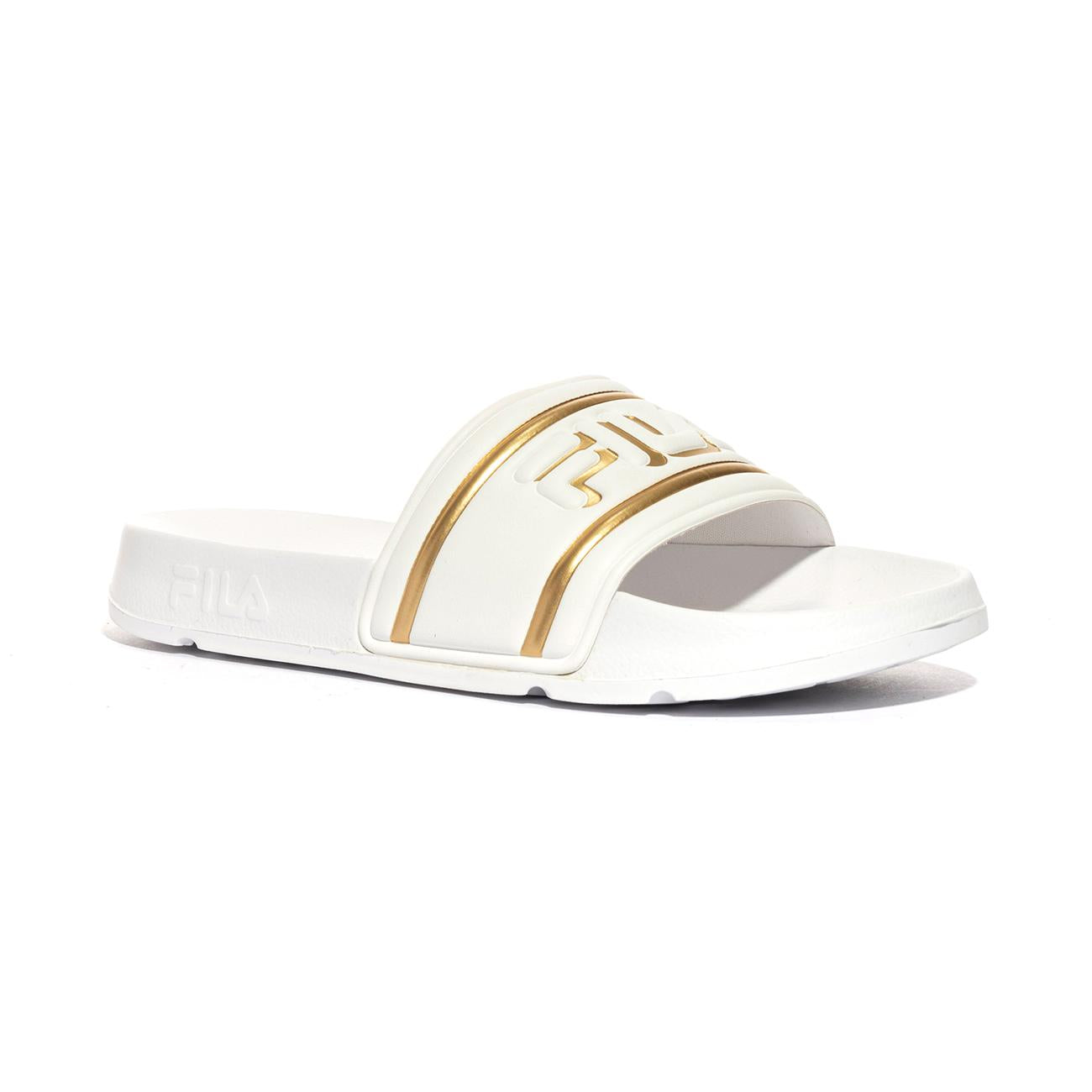 FILA FFW0102 White-Gold Ciabatte Donna 