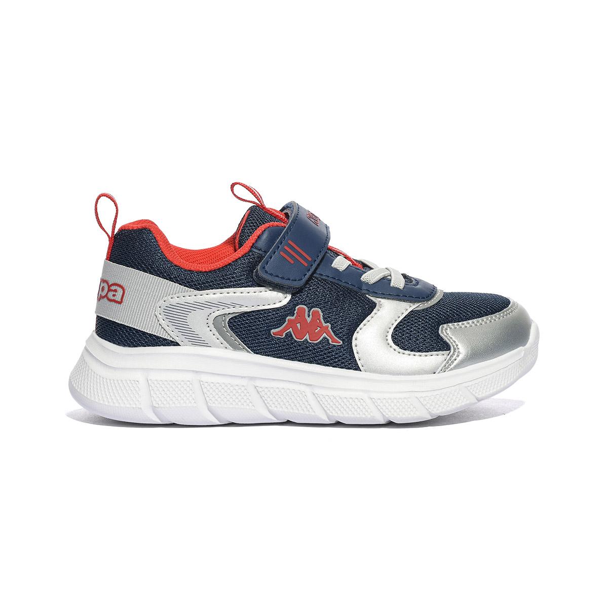 KAPPA KP26P118 NAVY SILVER Sneakers Unisex Bambino 