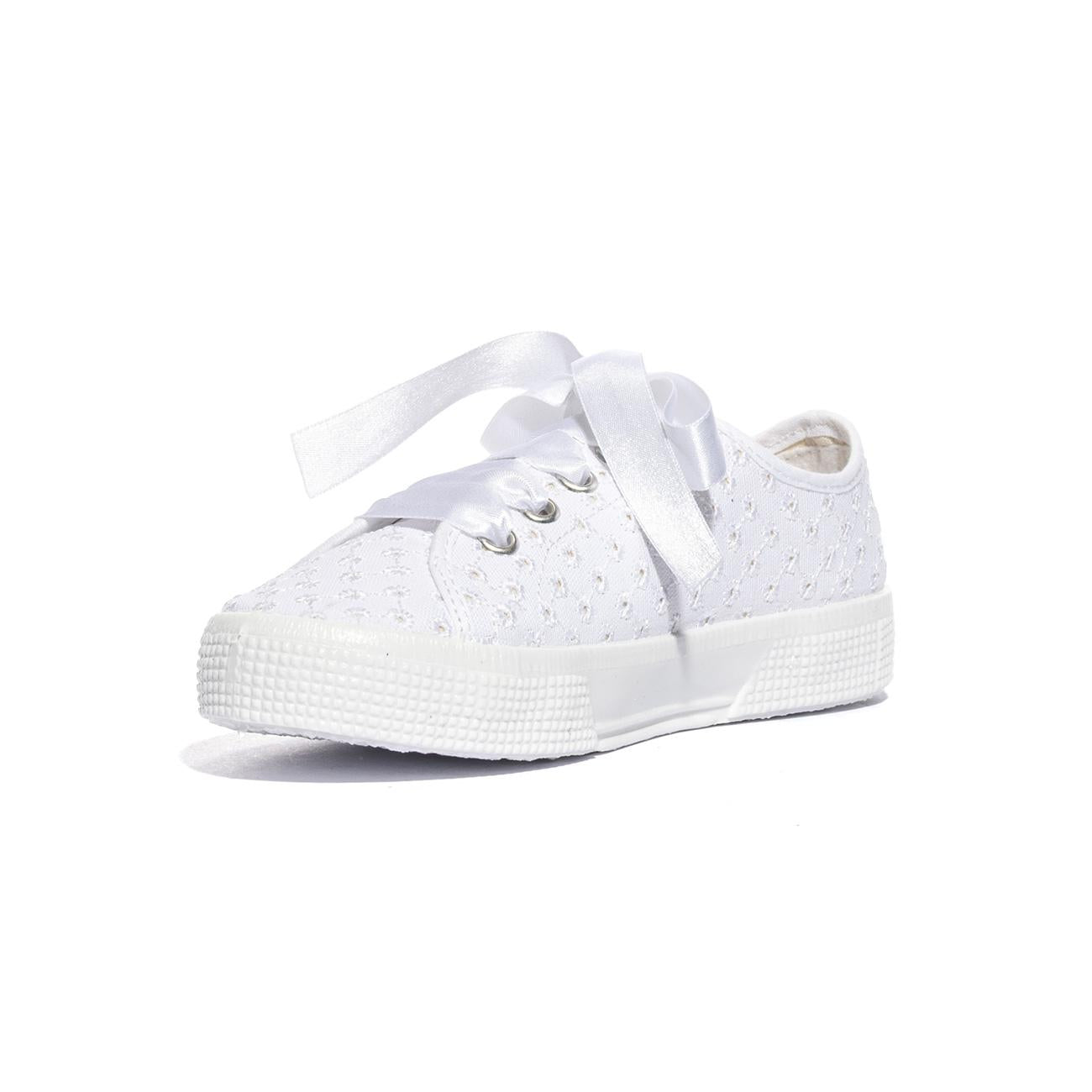 DXO 105 MACRAME BIANCO Sneakers Bambina 