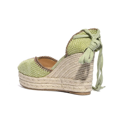 KEYS K10910 GREEN Espadrillas Donna 