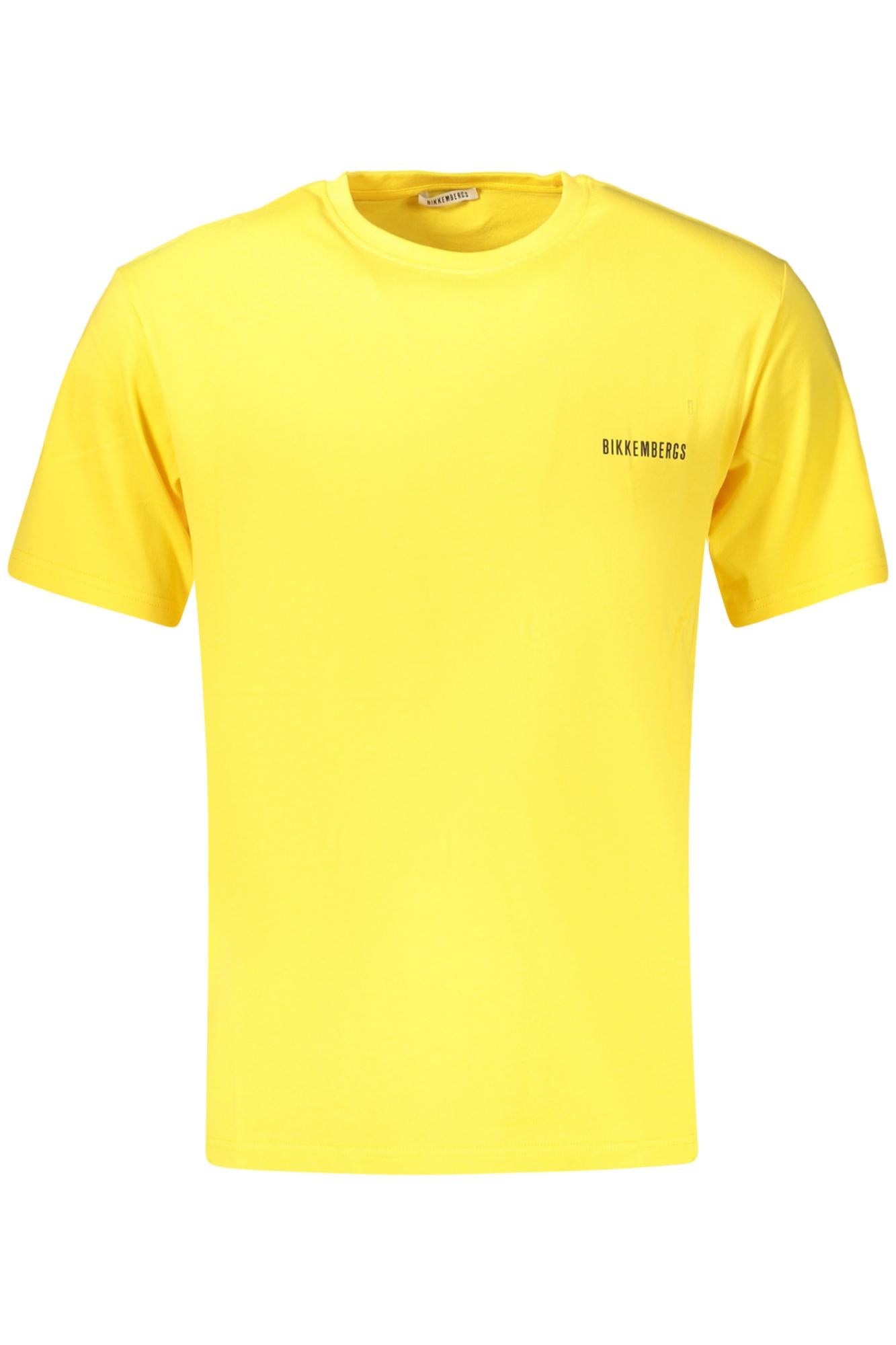 BIKKEMBERGS BKK2MTS01_GIYELLOW Giallo T-Shirt Uomo 