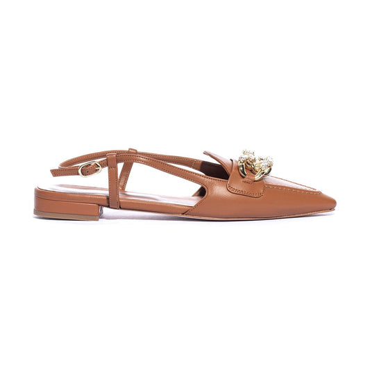 Slingback Frau 92t3 Cuoio 92T3WOOD FRAU
