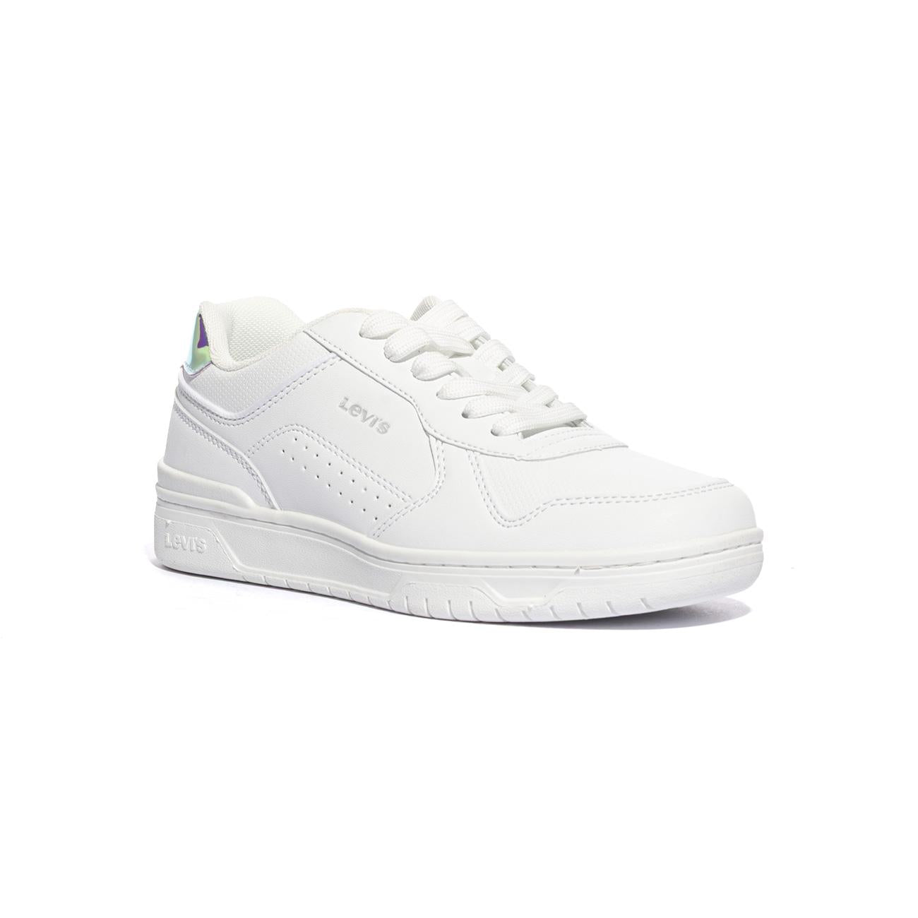 LEVI'S VDER0025S 2924 WHITE MIRROR Sneakers Bambino 