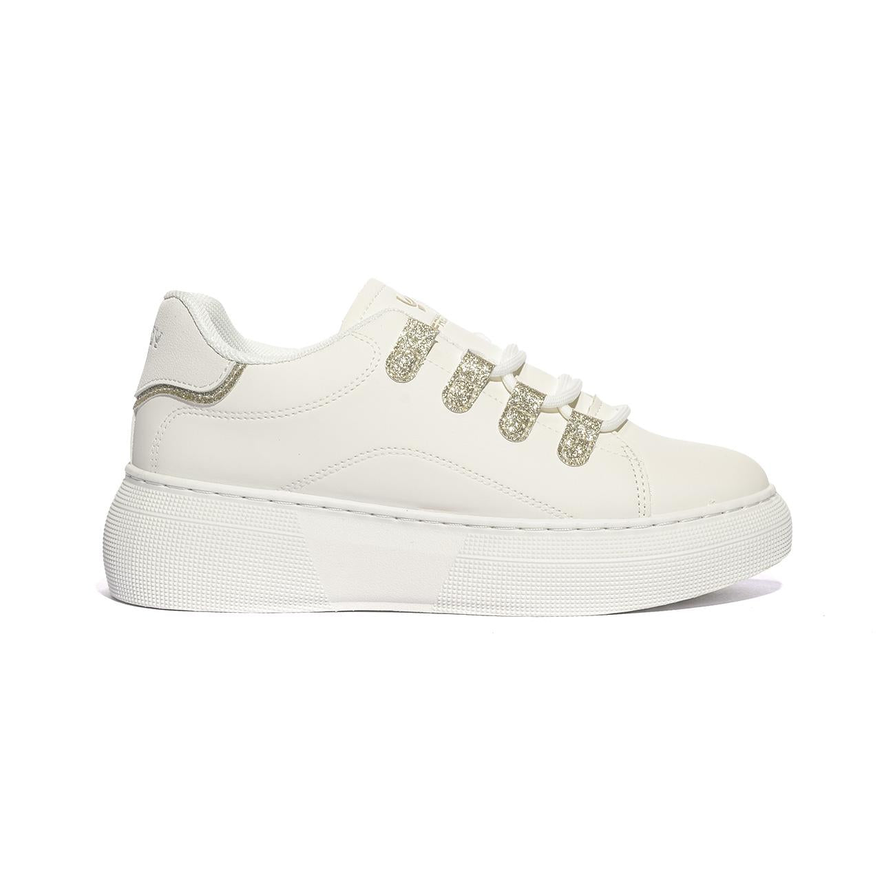 Sneakers Freddy Fy7714 Bianche FY7714WHITE FREDDY