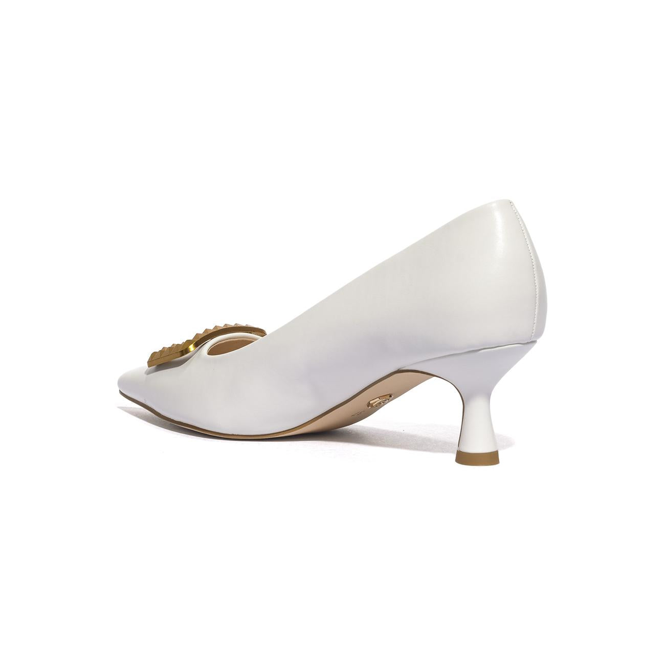 GOLD & GOLD GD102 BIANCO Decollete Donna 