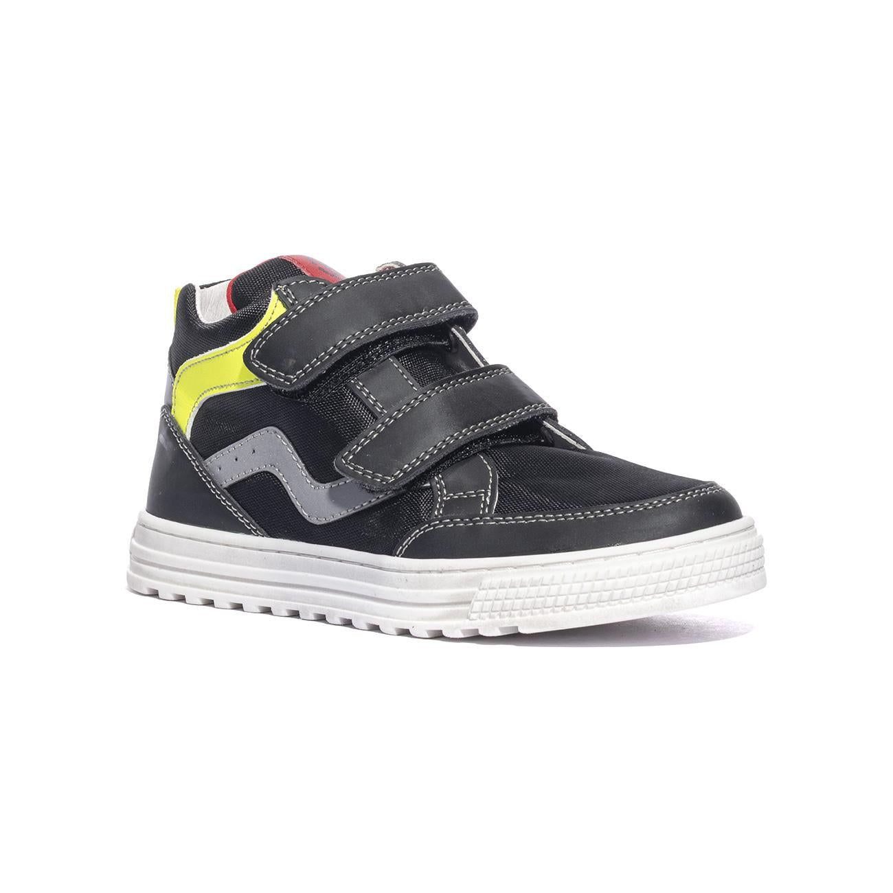 NATURINO 0012018592.02.1A25 BLACK YELLOW Sneakers Bambino 
