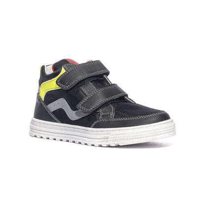 NATURINO 0012018592.02.1A25 BLACK YELLOW Sneakers Bambino 