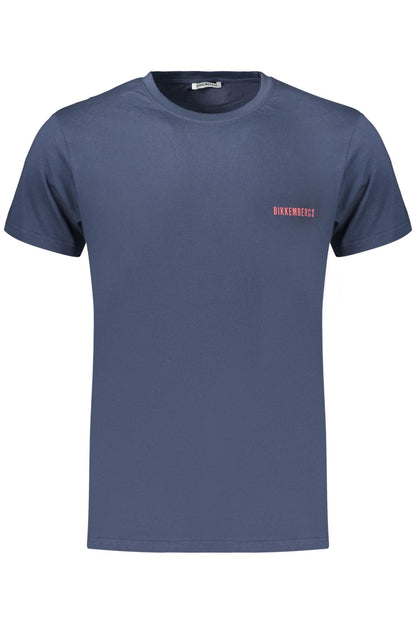 BIKKEMBERGS BKK3MTS04_BLNAVY Blu T-Shirt Uomo 