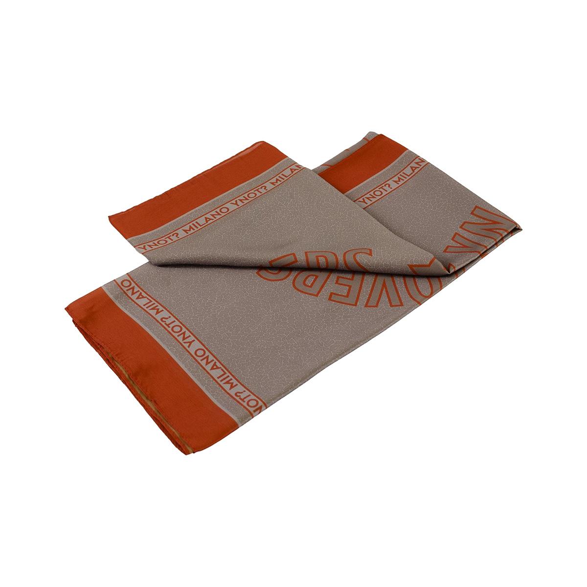 Y-NOT FLD180F6 ORANGE Foulard Donna 