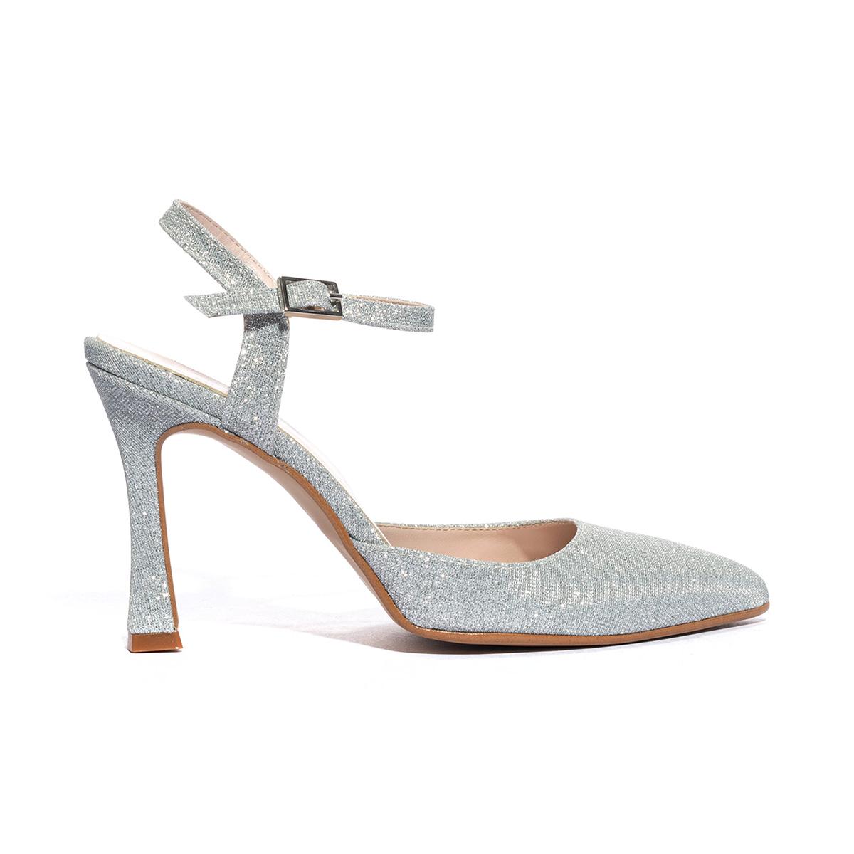 KISS KRISS 441 ARGENTO Decollete Donna 