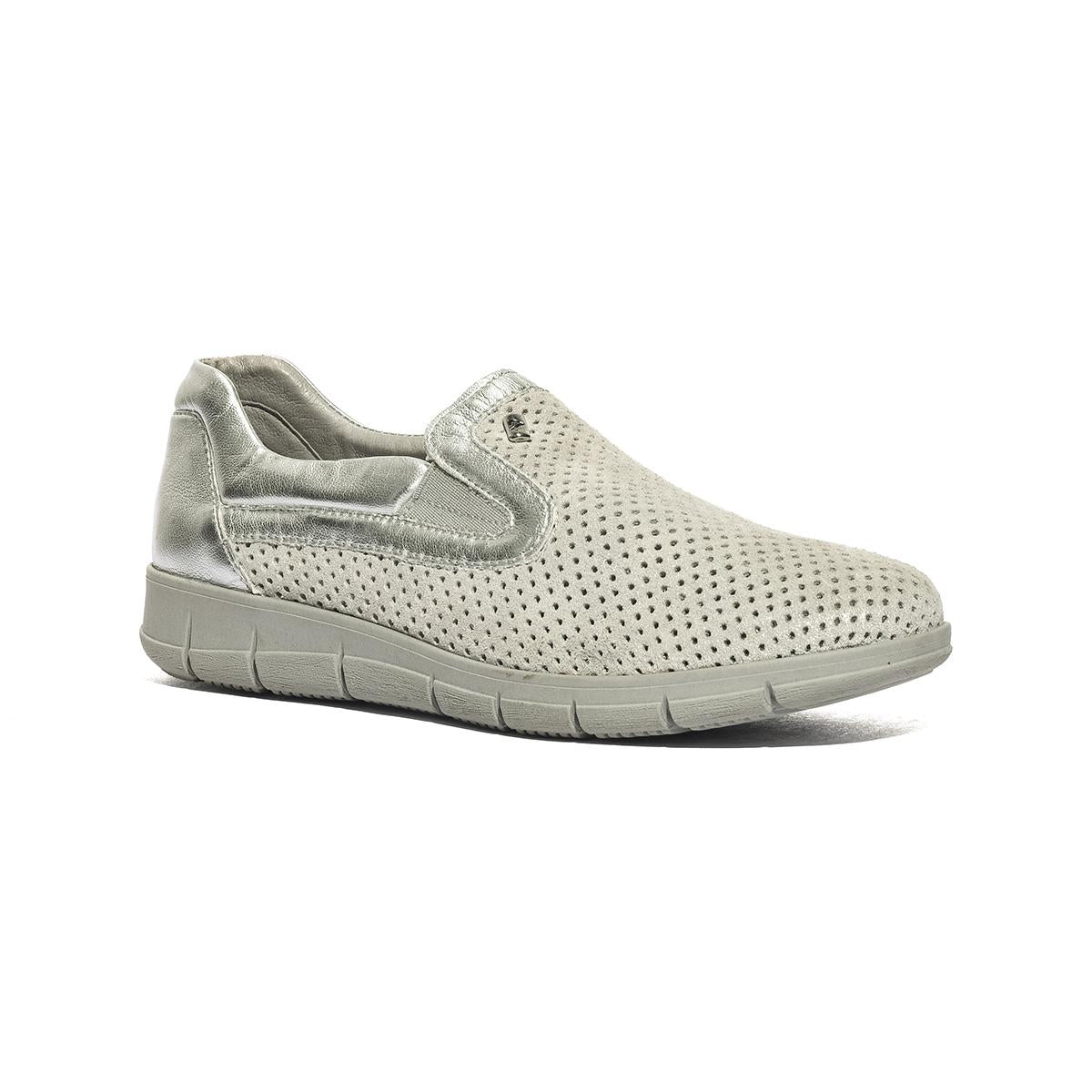 VALLEVERDE 16002 ARGENTO Slip-on Donna 