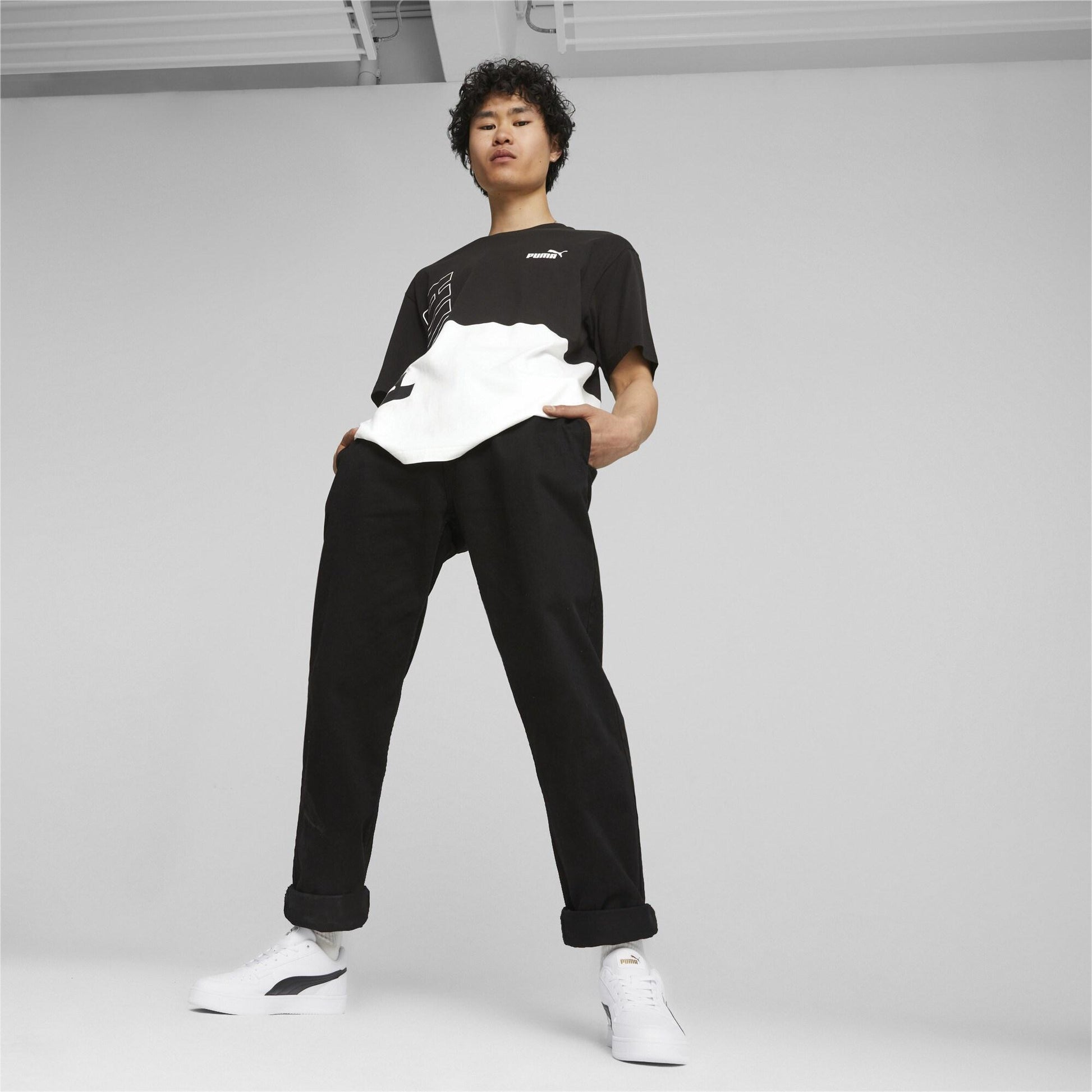 PUMA 392290-03 white Sneakers Uomo 