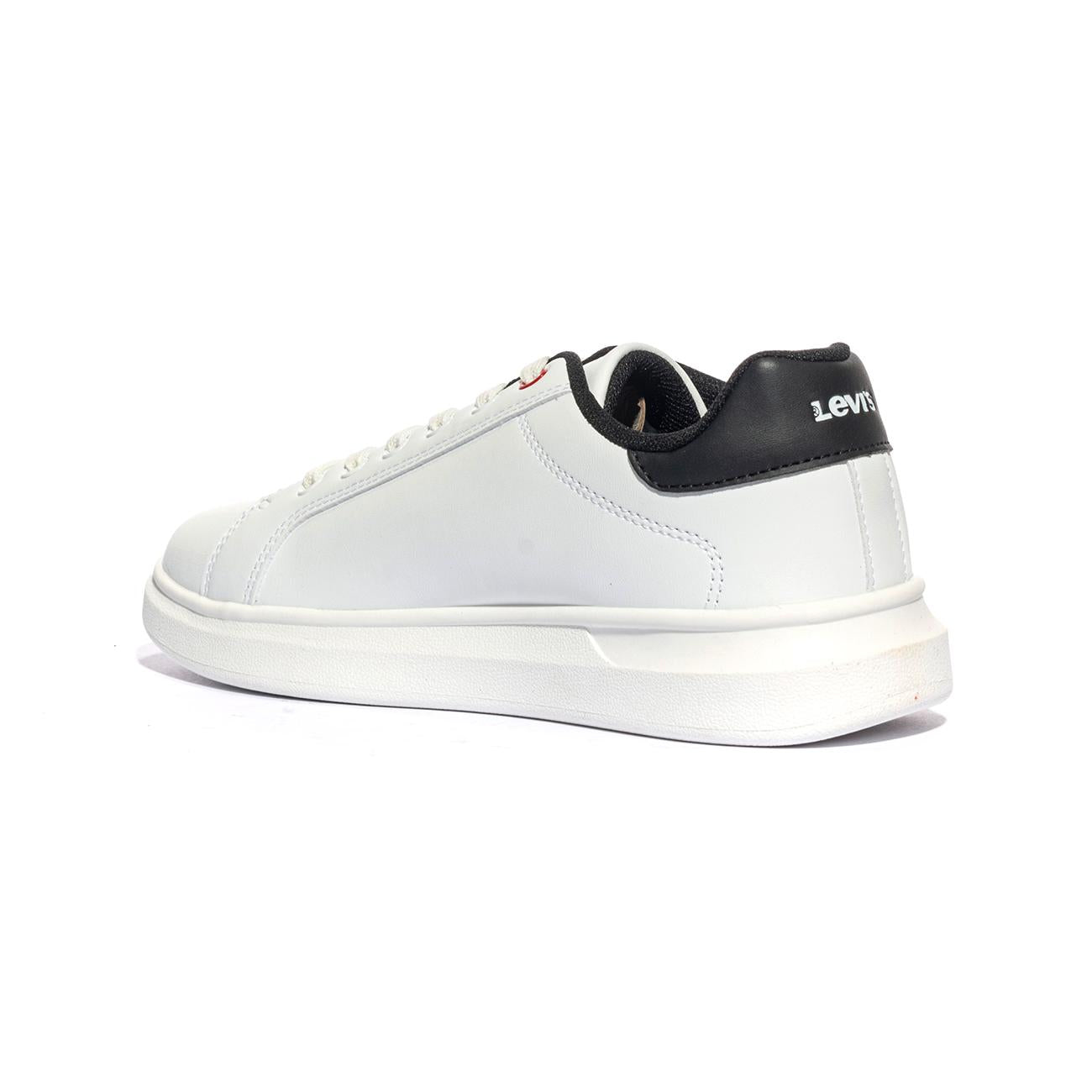 LEVI'S VELL0053S 0062 WHITE BLACK Sneakers Bambino 