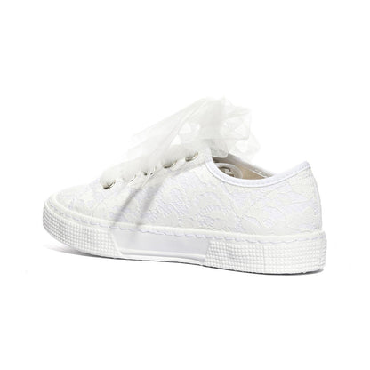 DXO 105 PIZZO BIANCO Sneakers Bambina 