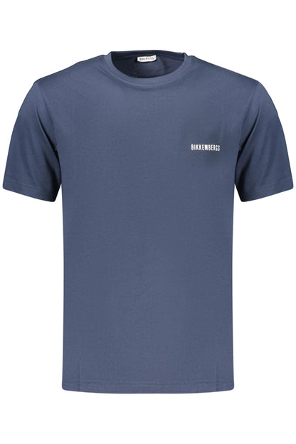 BIKKEMBERGS BKK2MTS01_BLNAVY Blu T-Shirt Uomo 