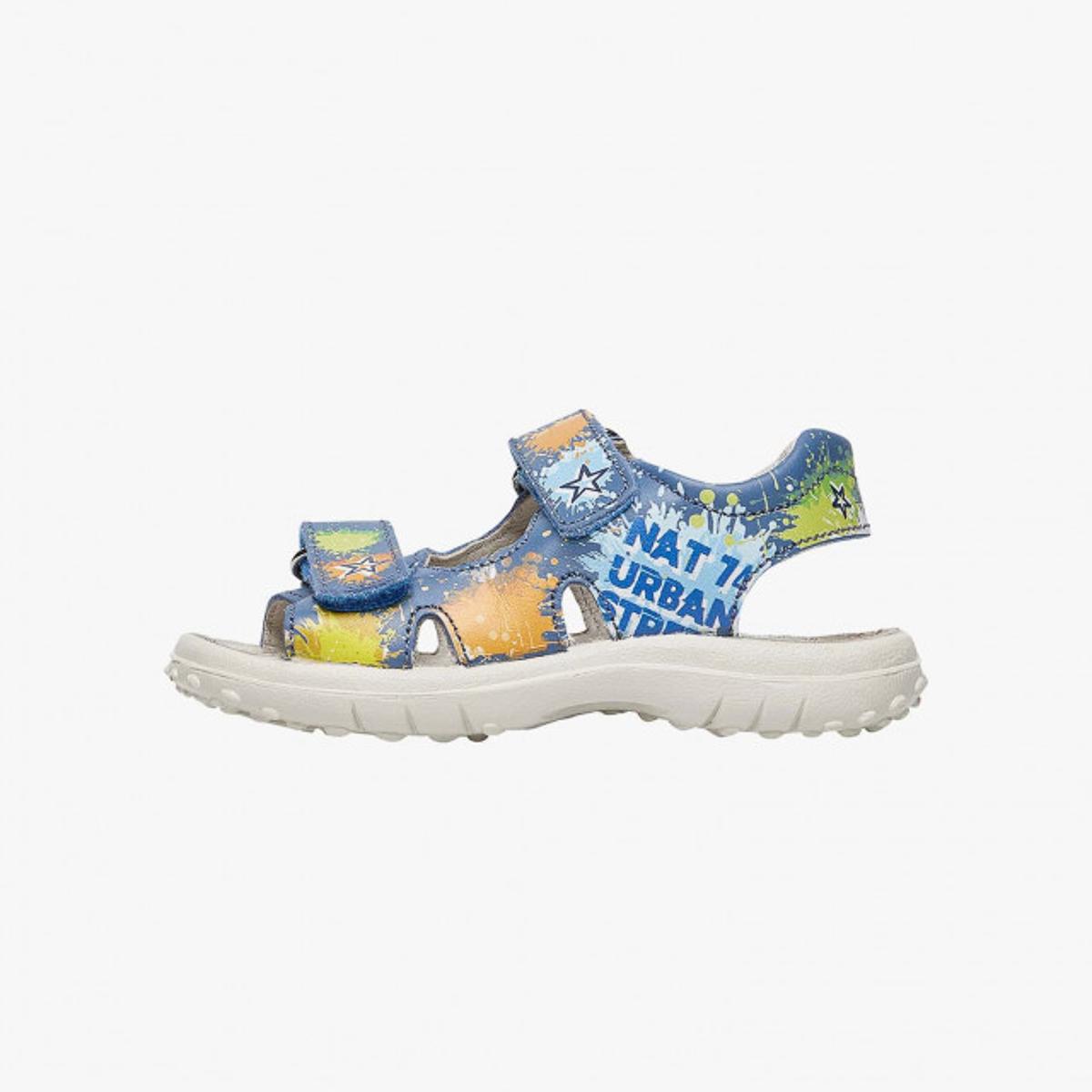 NATURINO 0010503219-01-1C89 AZURE MULTI Sandali Bambino 