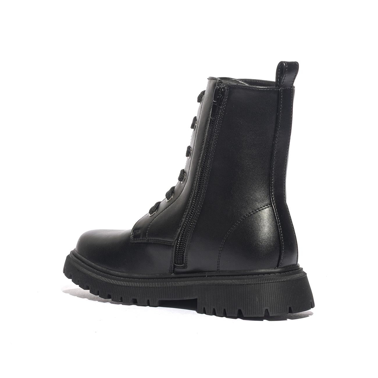 LIUJO 4F4327EX01422222 BLACK Anfibi Bambina 