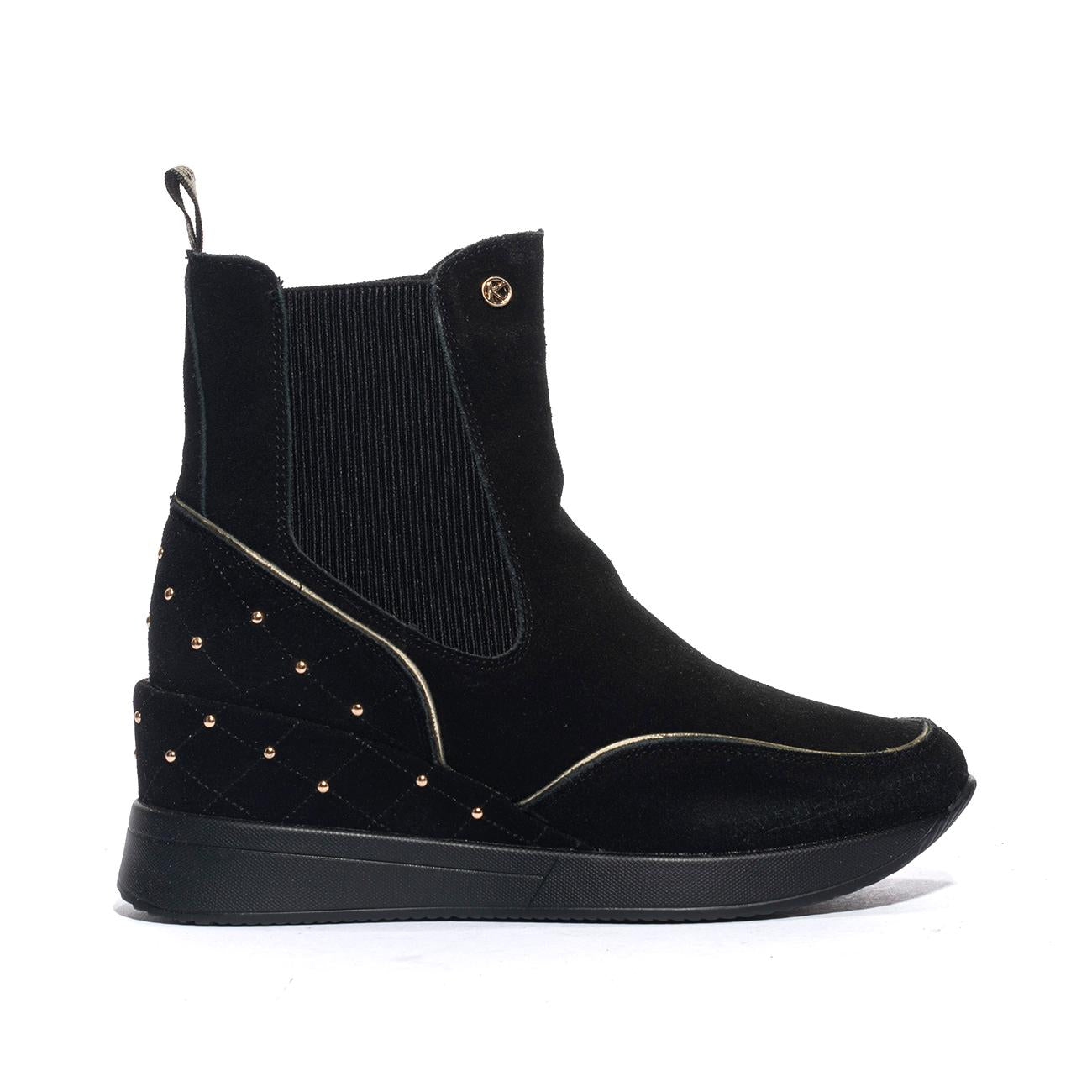 KEYS K6982 BLACK GOLD Stivaletti Donna 