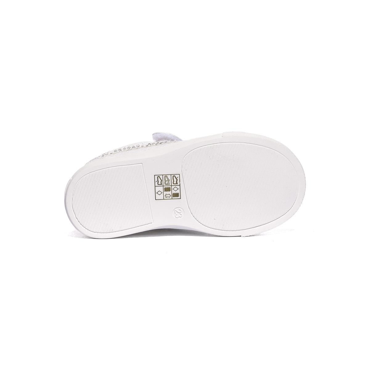 ASSO AG17850 WHITE SNEAKER Bambina 