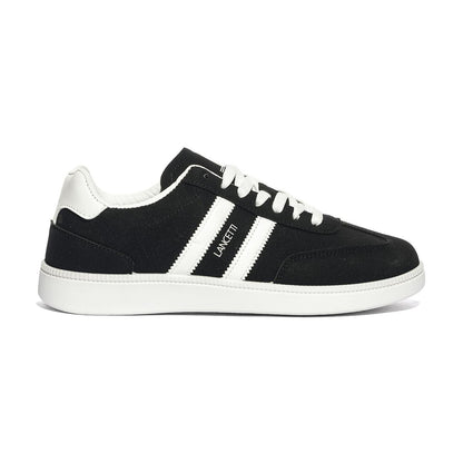 LANCETTI LNC871-1 BLACK WHITE Sneakers Uomo 