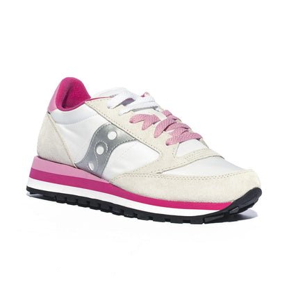 SAUCONY S60530-30 WHITE GREY PINK Sneakers Donna 