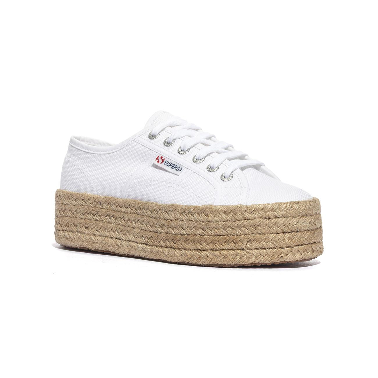 SUPERGA 2790 ROPE WHITE Sneakers Donna 