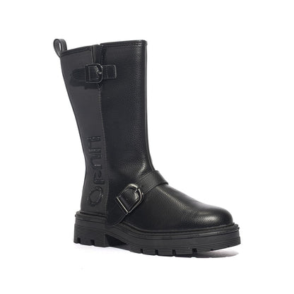LIUJO 4F4703EX26322222 SPREADING MI BLACK Stivaletti Donna 