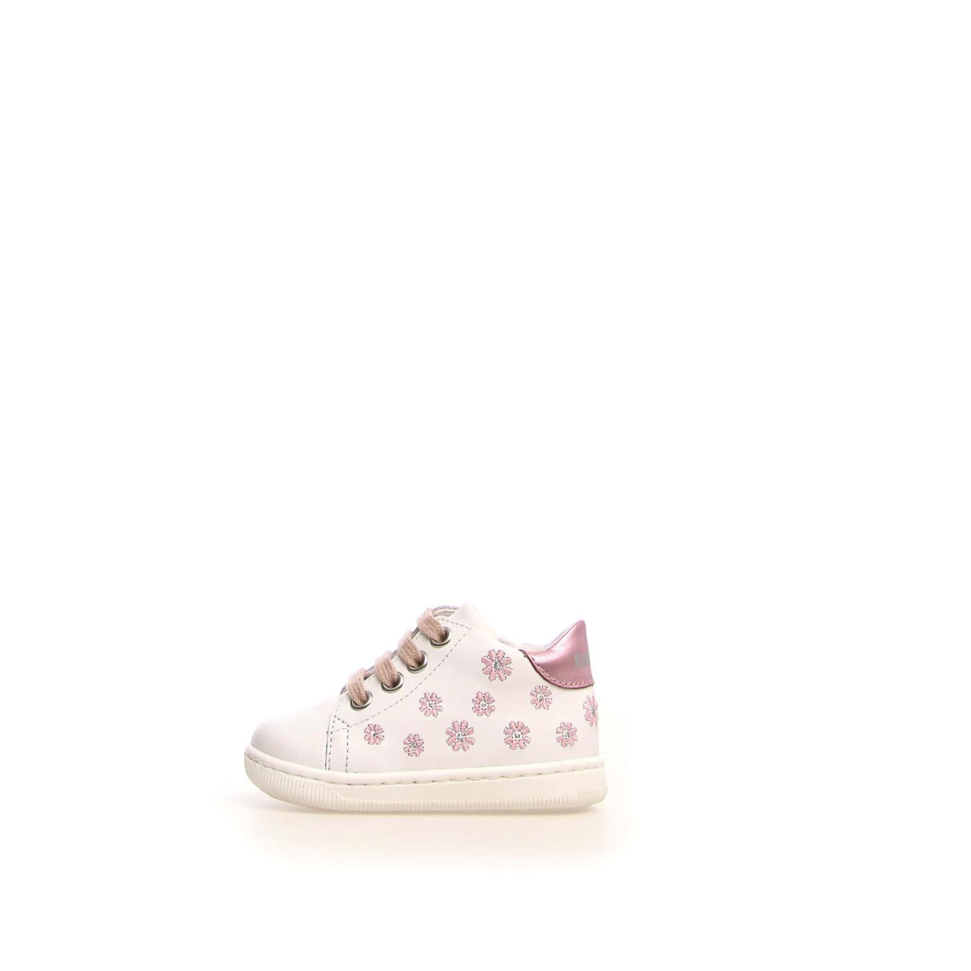 FALCOTTO 0012018419-03-1N04 WHITE-PINK Sneakers Bambina 