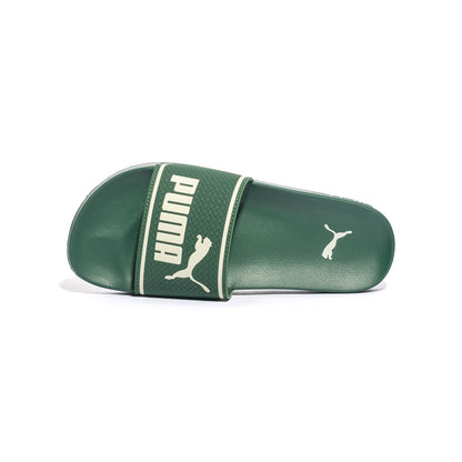 PUMA 384139-26 green Ciabatte Unisex Bambino 