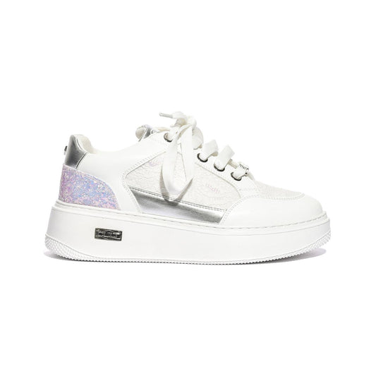CULT T203 WHITE SILVER Sneakers Bambina 