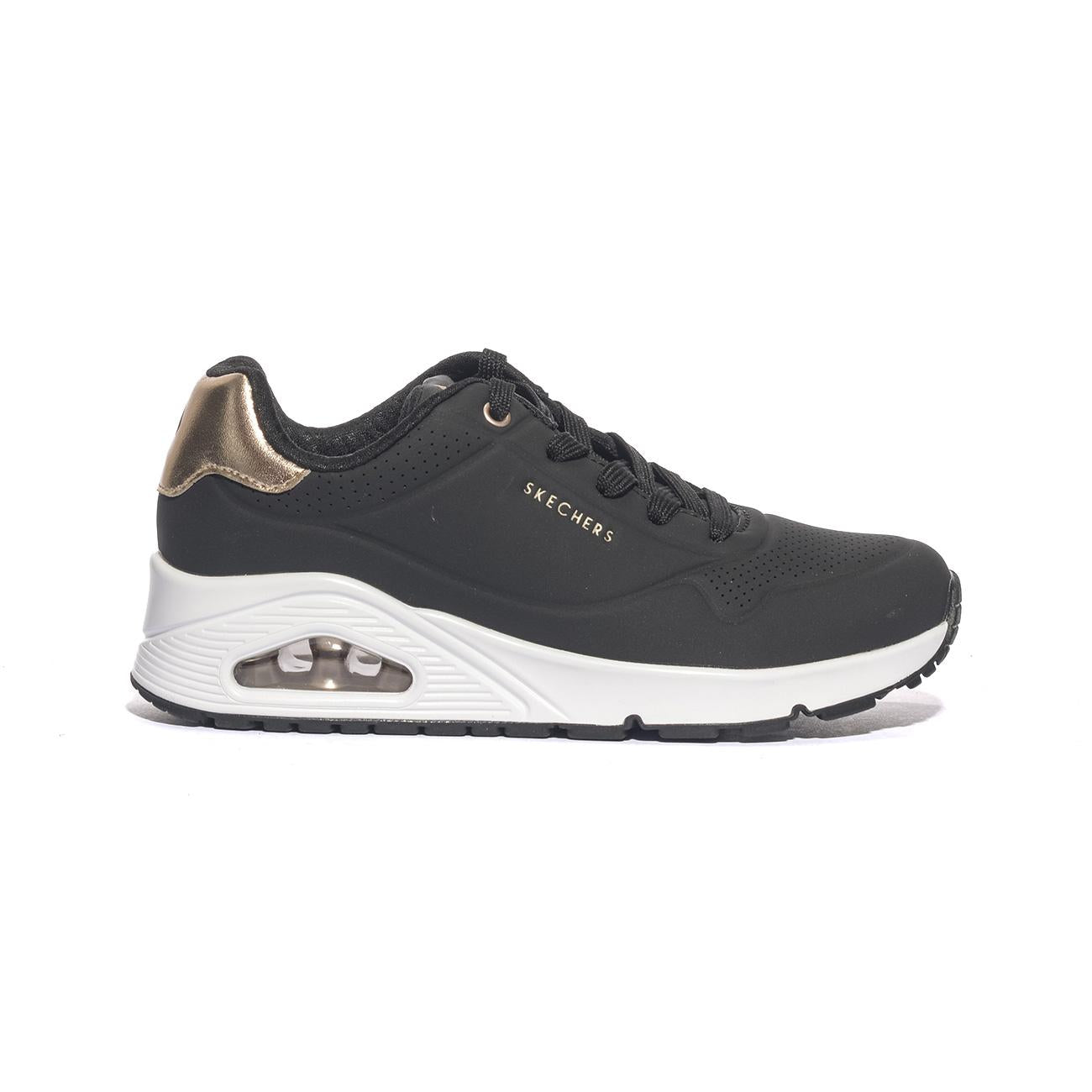 Sneakers Sekchers UNO - GOLDEN AIR Nere 177094BLK SKECHERS