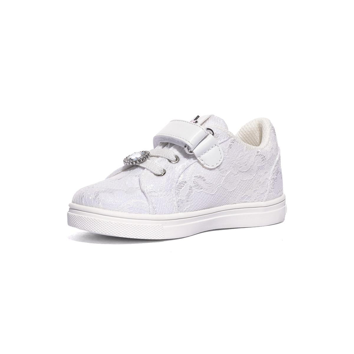 ASSO AG17850 WHITE SNEAKER Bambina 