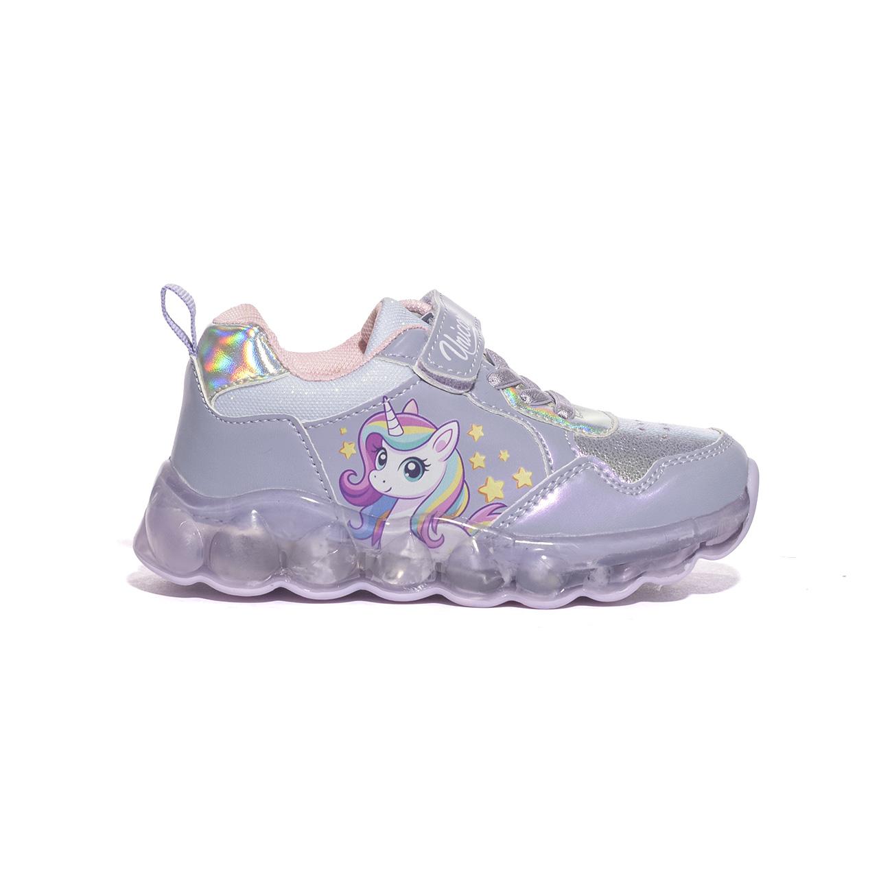 Sneakers Con Luci Unicorno S8010154 Viola S8010154S_JB030032 Private Label