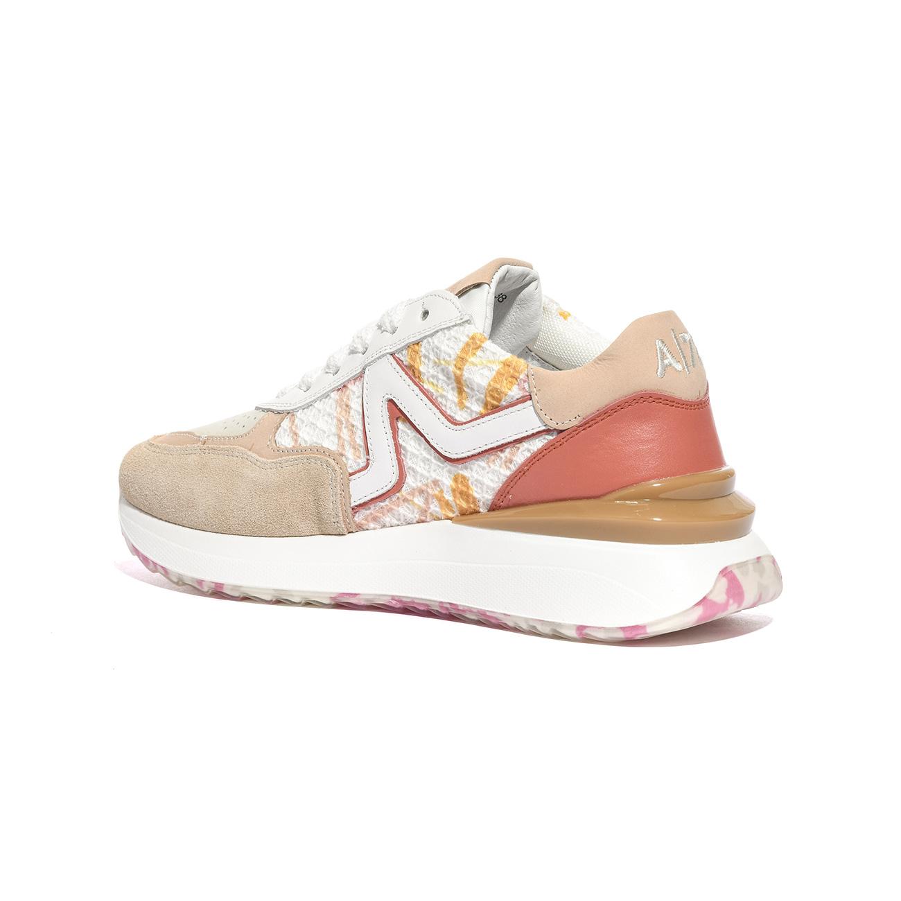 ACCADEMIA 72 AC131 BEIGE GHIACCIO WHITE Sneakers Donna 