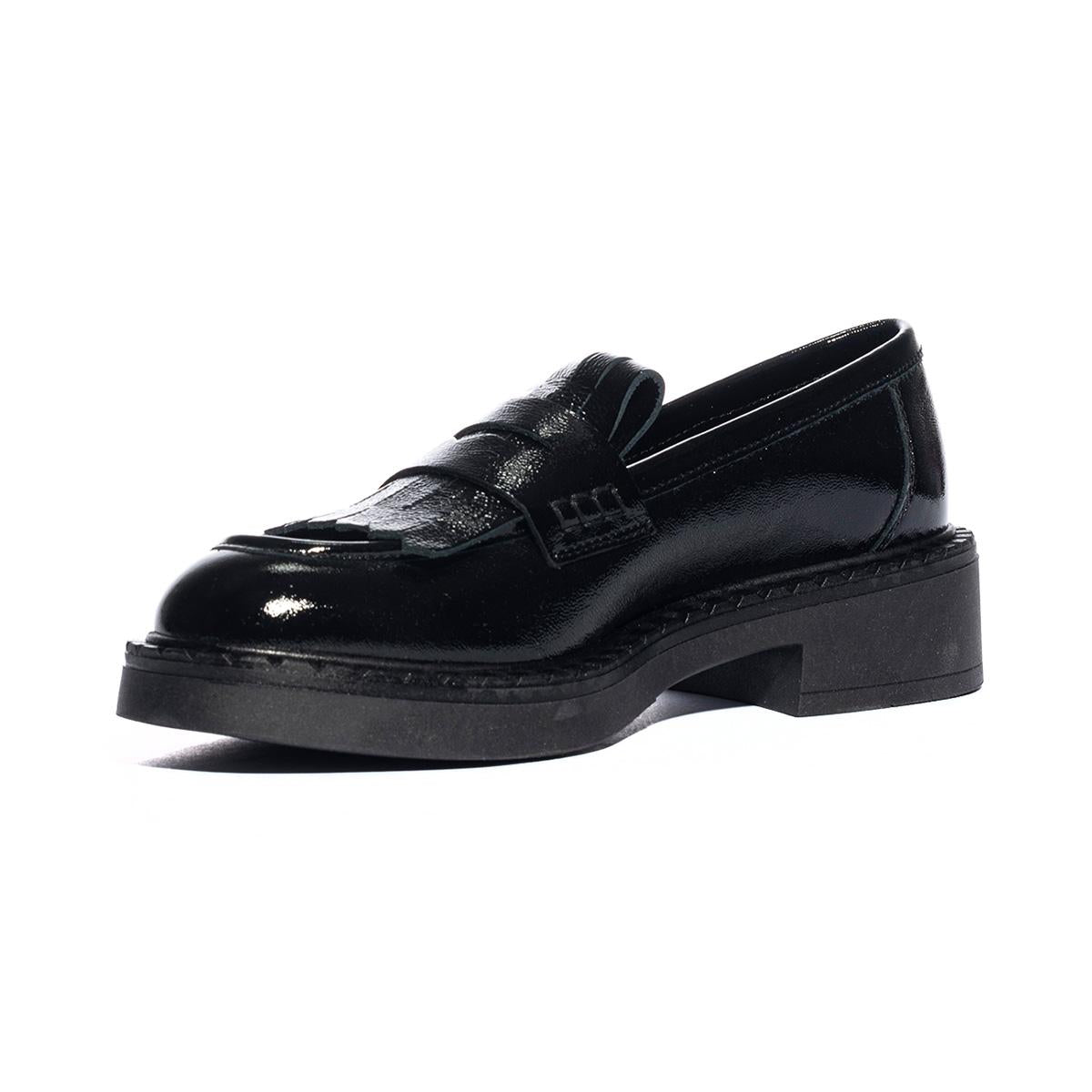FRAU 97Z5 NERO Mocassini Donna 