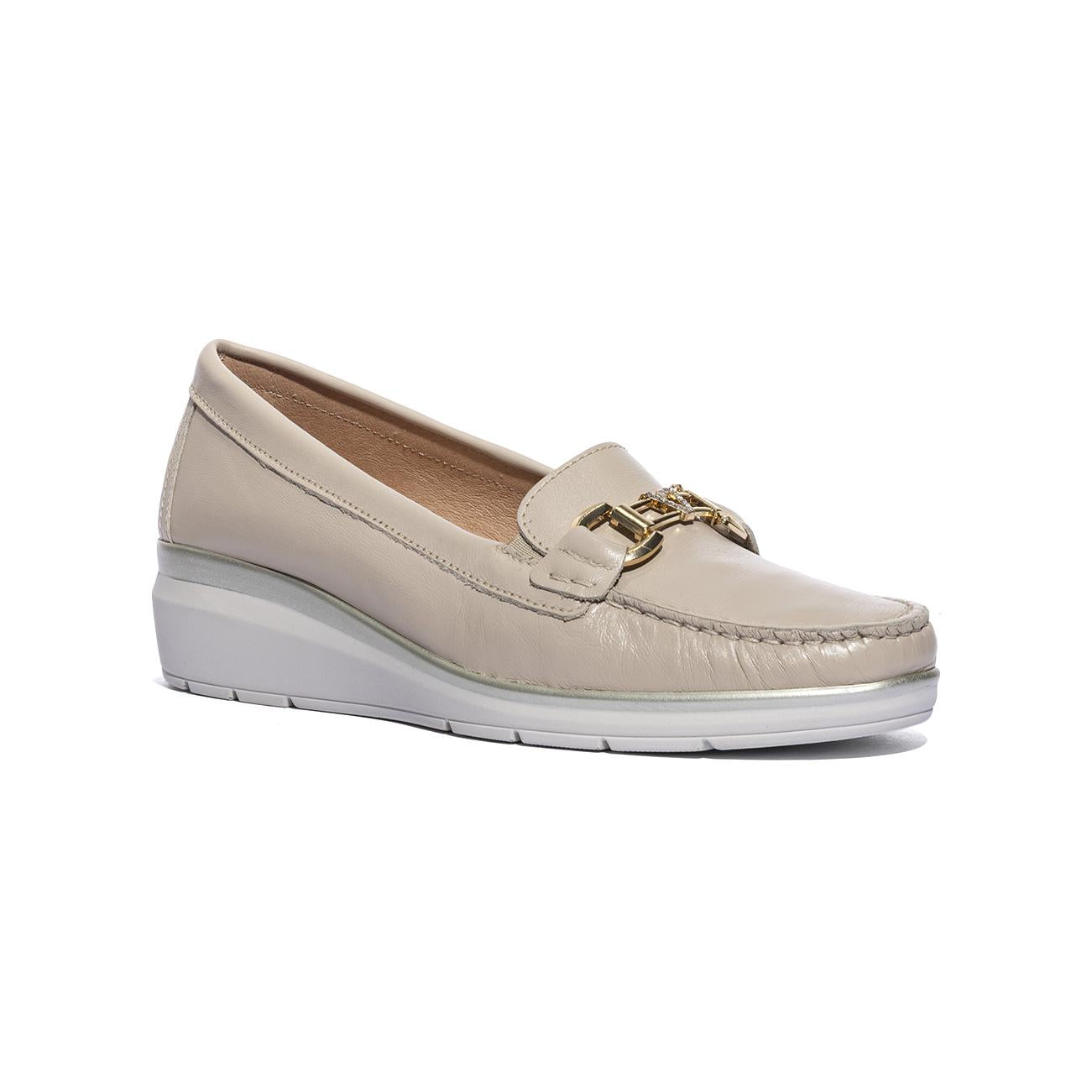 VALLEVERDE 11056 VITELLO PERLA Mocassini Donna 