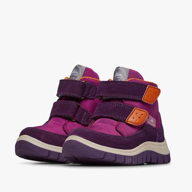 Stivaletti NATURINO NEW PILE VL WP fuchsia 0013001576-01-1I65MELANZANA-TULIP NATURINO