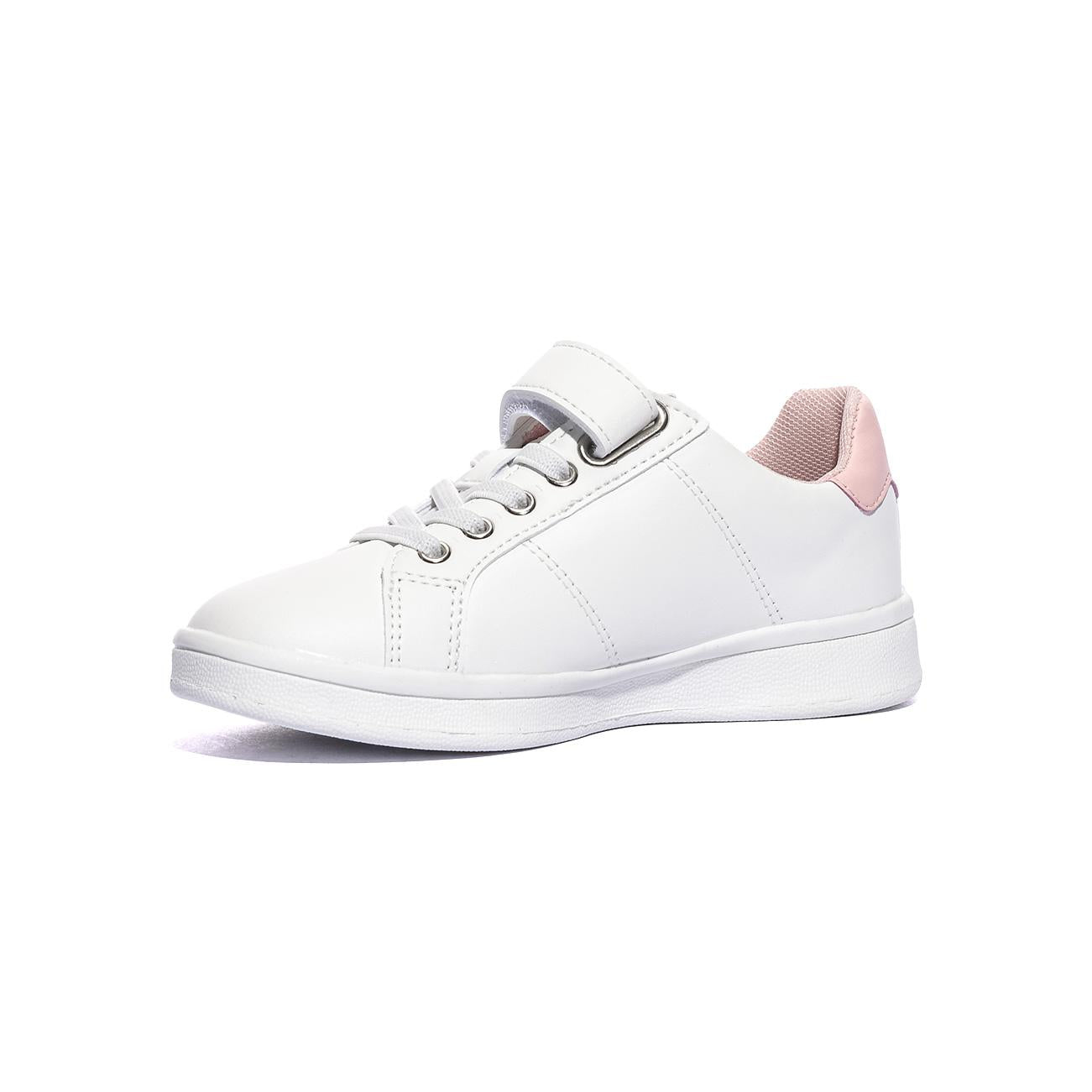 SKIFIDOL SK020 WHITE PINK Sneakers Unisex Bambino 