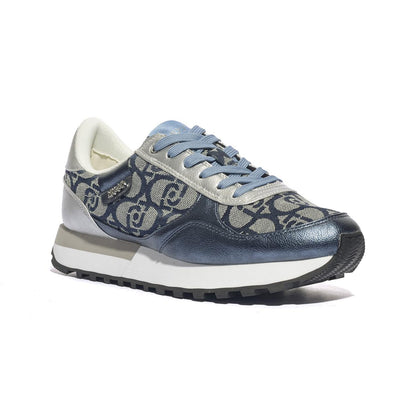 LIUJO BF5057EX321 DENIM SILVER Sneakers Donna 