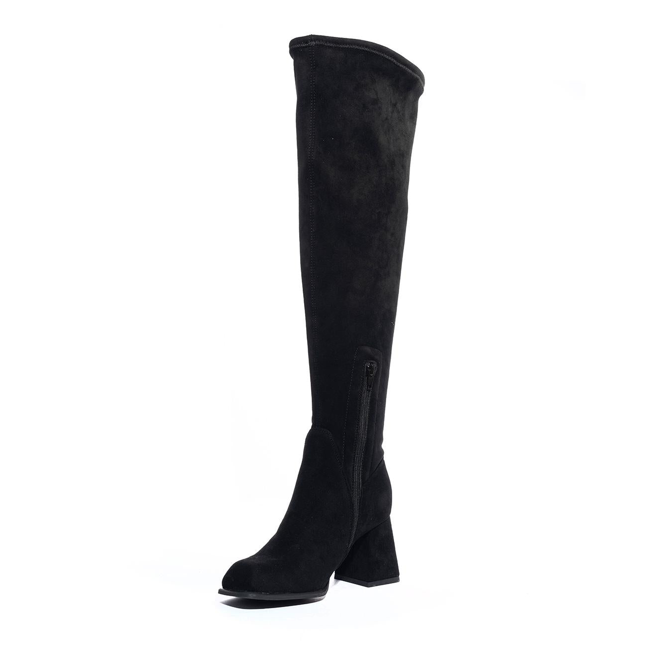 KEYS K7283 BLACK Stivali Donna 