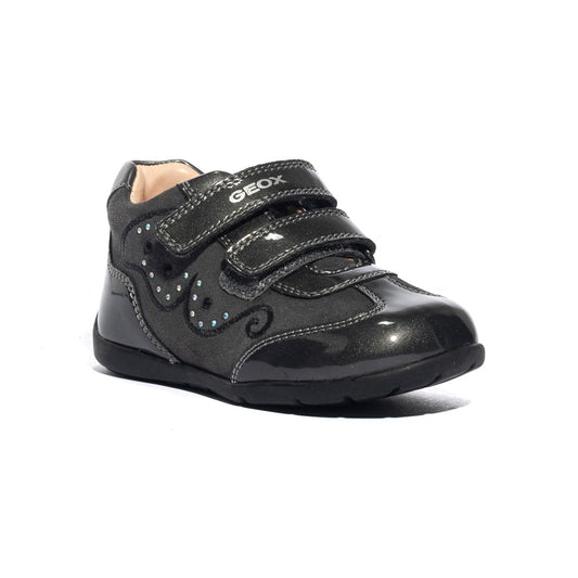 GEOX B9451A022HIC9002 DK GREY Sneakers Bambina 