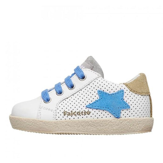 Sneakers FALCOTTO ALNOITE bianco azzurro 0012016751-10-2N79WHITE-STONE FALCOTTO