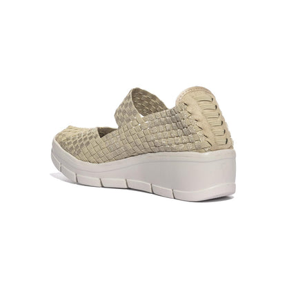 CC RESORTS BOBBY BEIGE METALLIC Slip-on Donna 